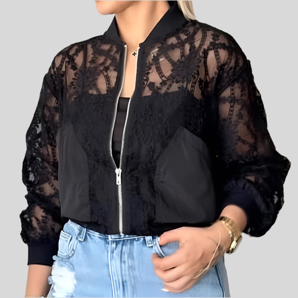 Women Lace Jacket - Fashivon