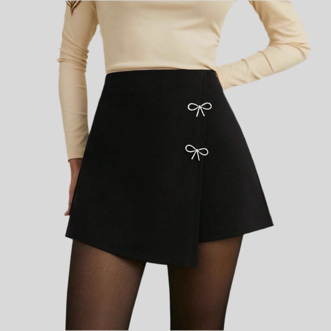 High Waist Fashion Casual Culotte - Fashivon