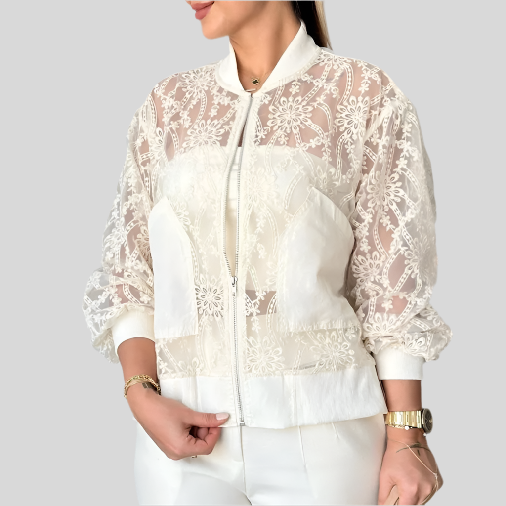 Women Lace Jacket - Fashivon