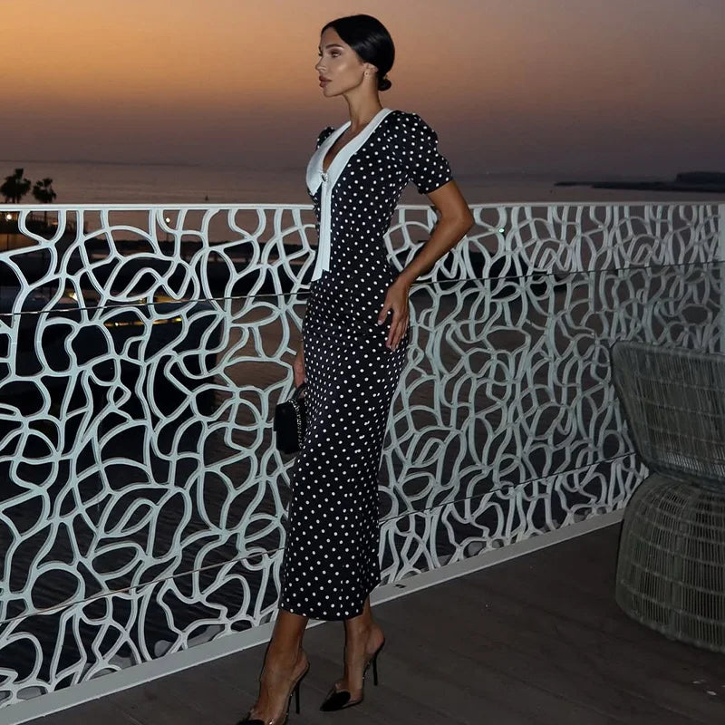 Dot Printed Dresses for Women - Fashivon
