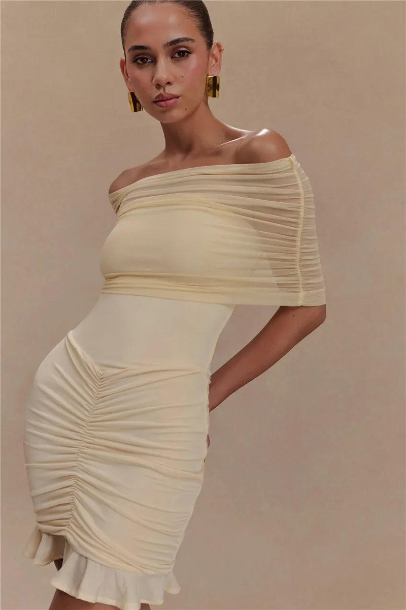 Off-shoulde Women Dress - Fashivon