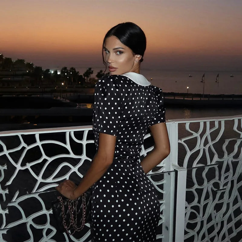 Dot Printed Dresses for Women - Fashivon