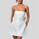 Fashion Tube Top Bow Dress Women - Fashivon