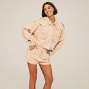 Workwear Short Coat Shorts Suit Women - Fashivon