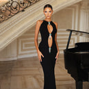 Elegant Hollow Women's Dress Sleeveless Slim Fishtail - Fashivon