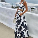 Fashion Top And Skirt Two-piece Set - Fashivon