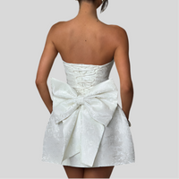 Fashion Tube Top Bow Dress Women - Fashivon