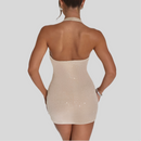Slim Fit Buttocks Wrapped Dress For Women - Fashivon
