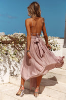 Backless Long Skirt Dress Women - Fashivon