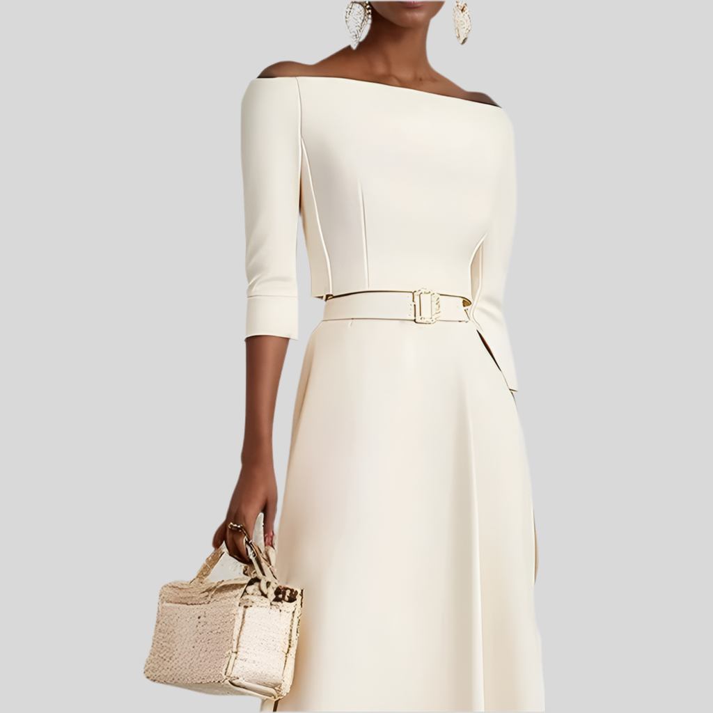 Office Ladies Long Dress