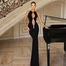 Elegant Hollow Women's Dress Sleeveless Slim Fishtail - Fashivon
