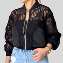 Women Lace Jacket - Fashivon