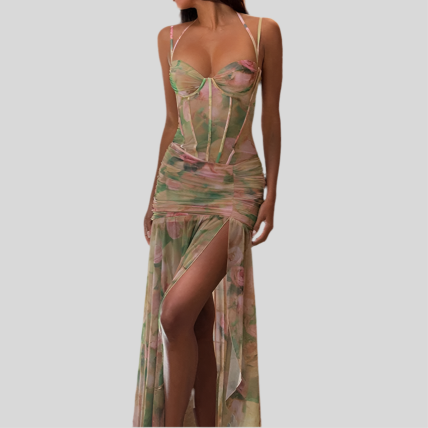 floral Long Dress
