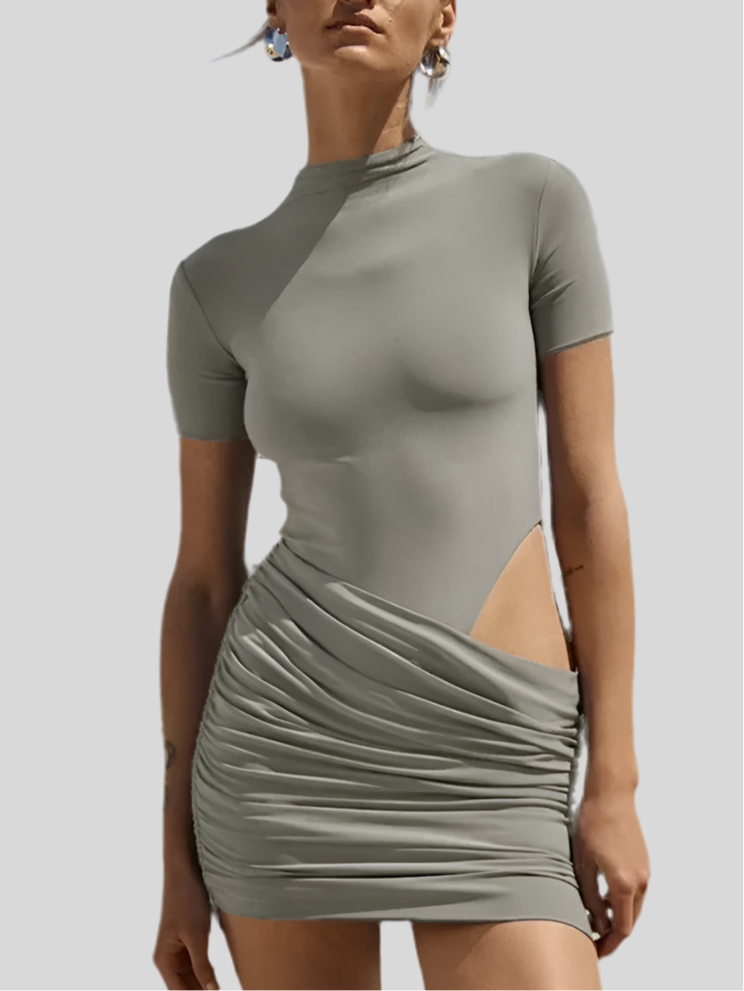 Short Sleeve Mini Dress