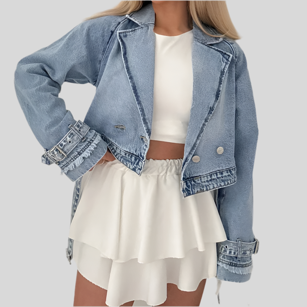 Denim Long Sleeve Jacket