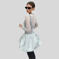Lace Long Sleeve Dress - Fashivon