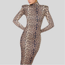 Leopard Long Dress - Fashivon