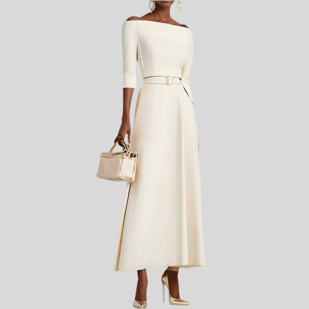 Office Ladies Long Dress