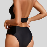 Women's High Waist Split Swimsuit - Fashivon