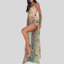 floral Long Dress - Fashivon
