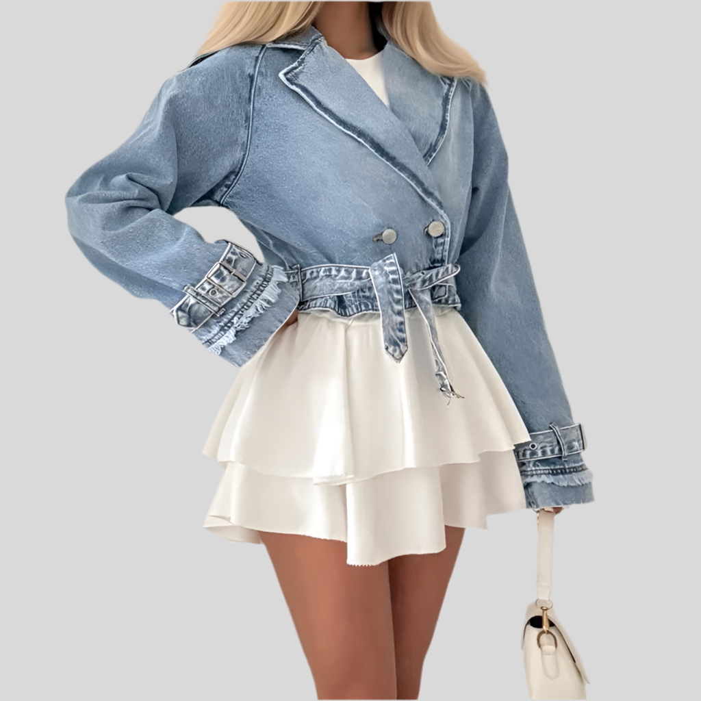 Denim Long Sleeve Jacket