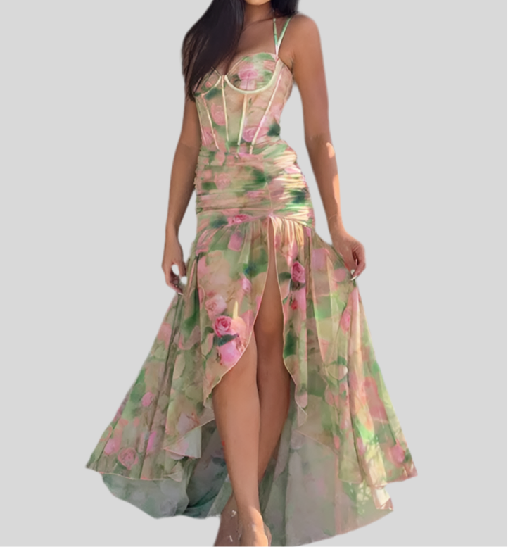 floral Long Dress