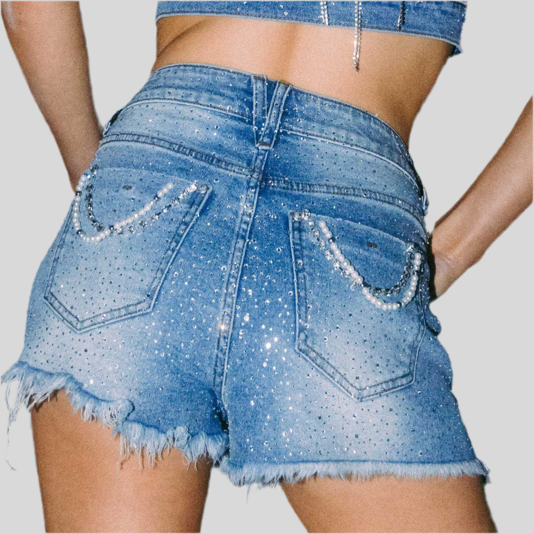 Dimond Short Jeans