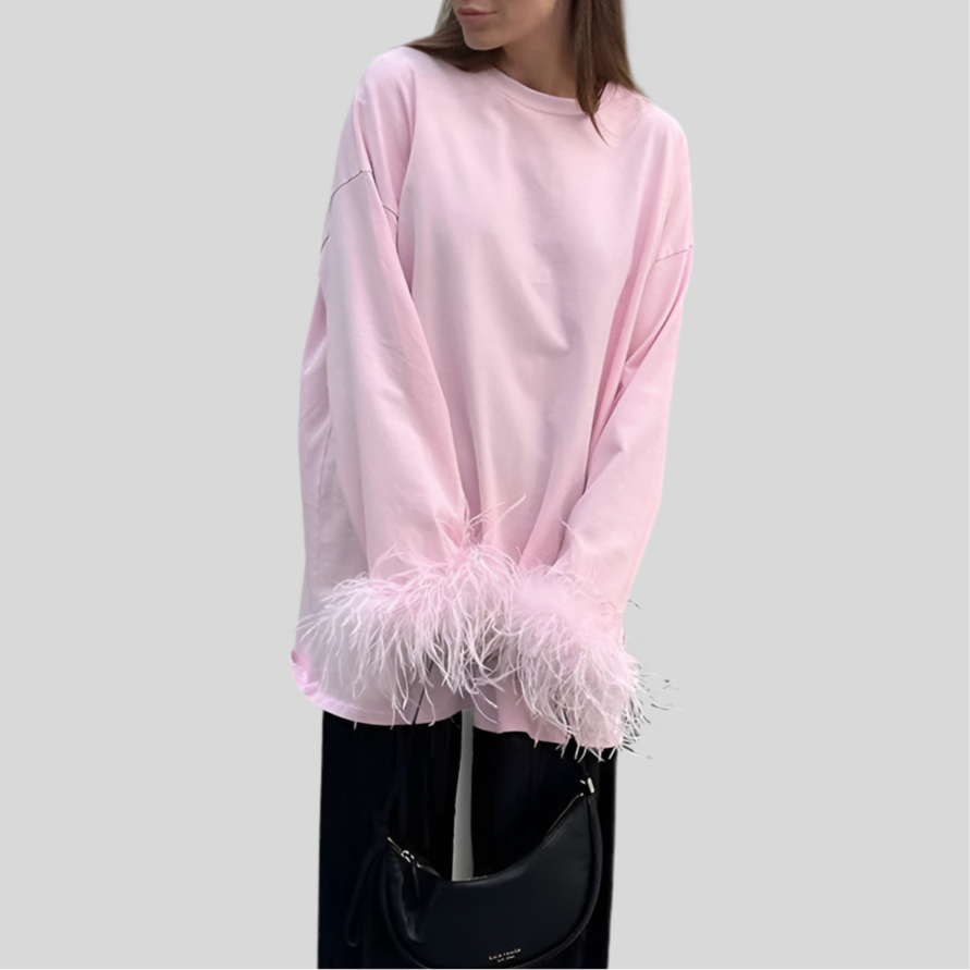 Pink Long Sleeve T-shirt