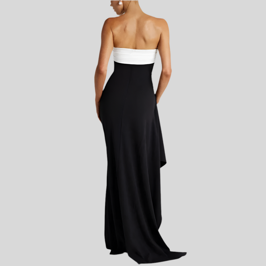 Black & White Maxi Dress