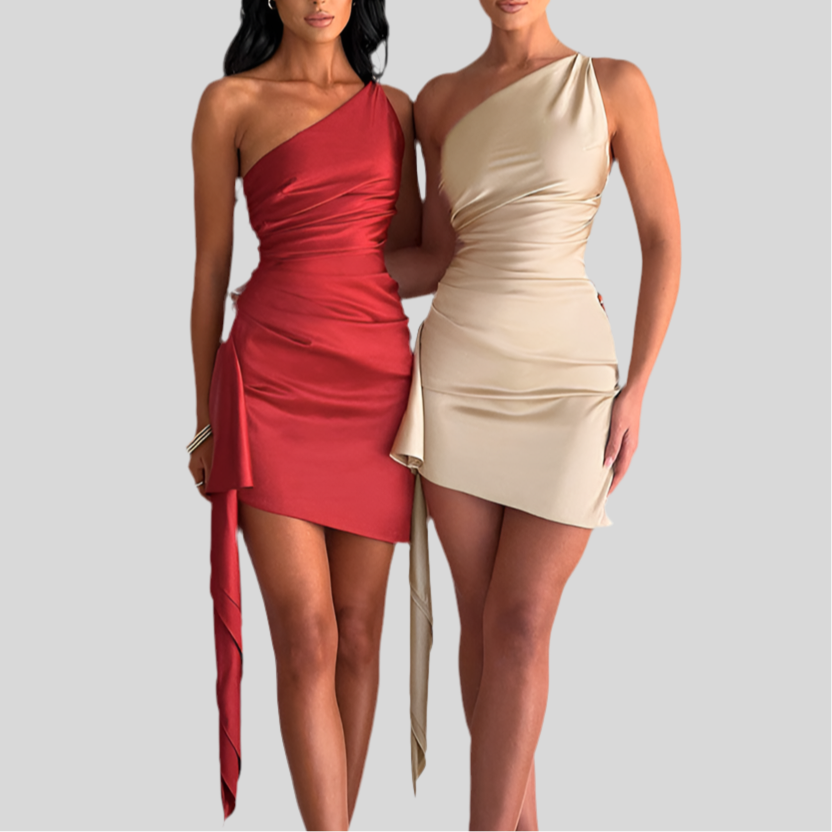 Mini Dress Slim Backless Skirt Dresses