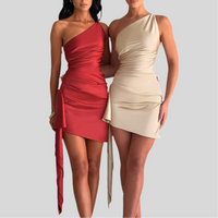 Mini Dress Slim Backless Skirt Dresses - Fashivon