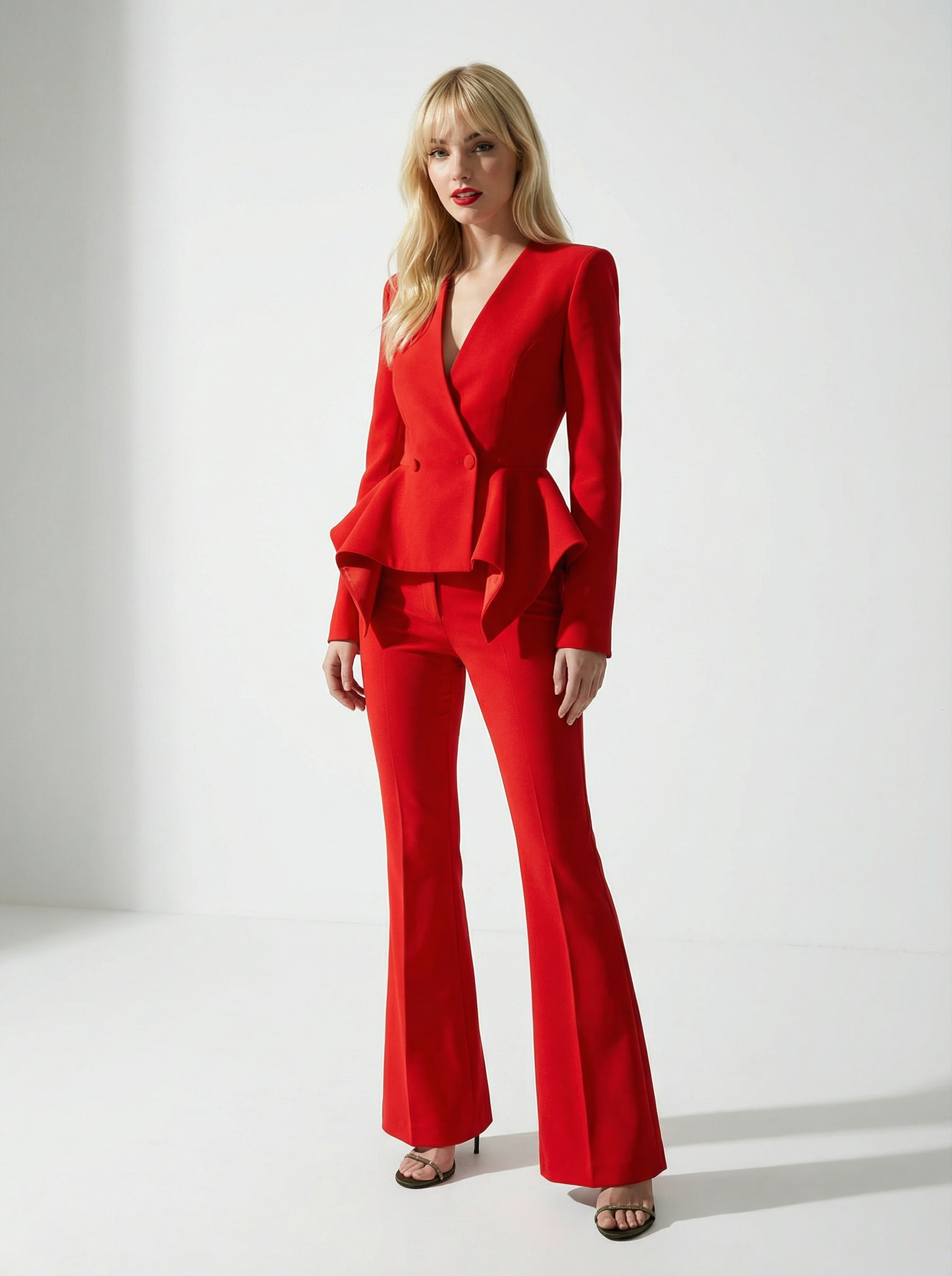 Red Two-Piece Sets for Women