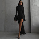 Maxi Long Sleeve Dress - Fashivon