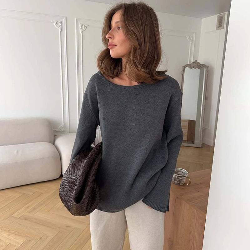 Loose Knitted Pullovers - Fashivon