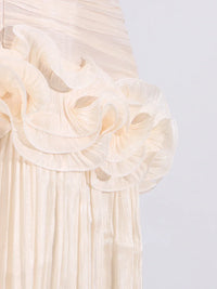 Women Strapless Sleeveless Dress - Fashivon