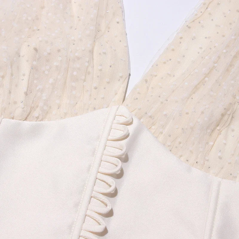 Women V Neck Sleeveless Dress - Fashivon