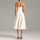 Apricot Sleeveless Dress - Fashivon