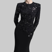 Women Long Sleeve Dress - Fashivon