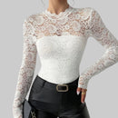 Lace Long Sleeve Shirt
