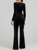 Black Long Sleeve Bodysuits