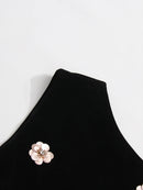 Women Round Neck Sleeveless Dress - Fashivon