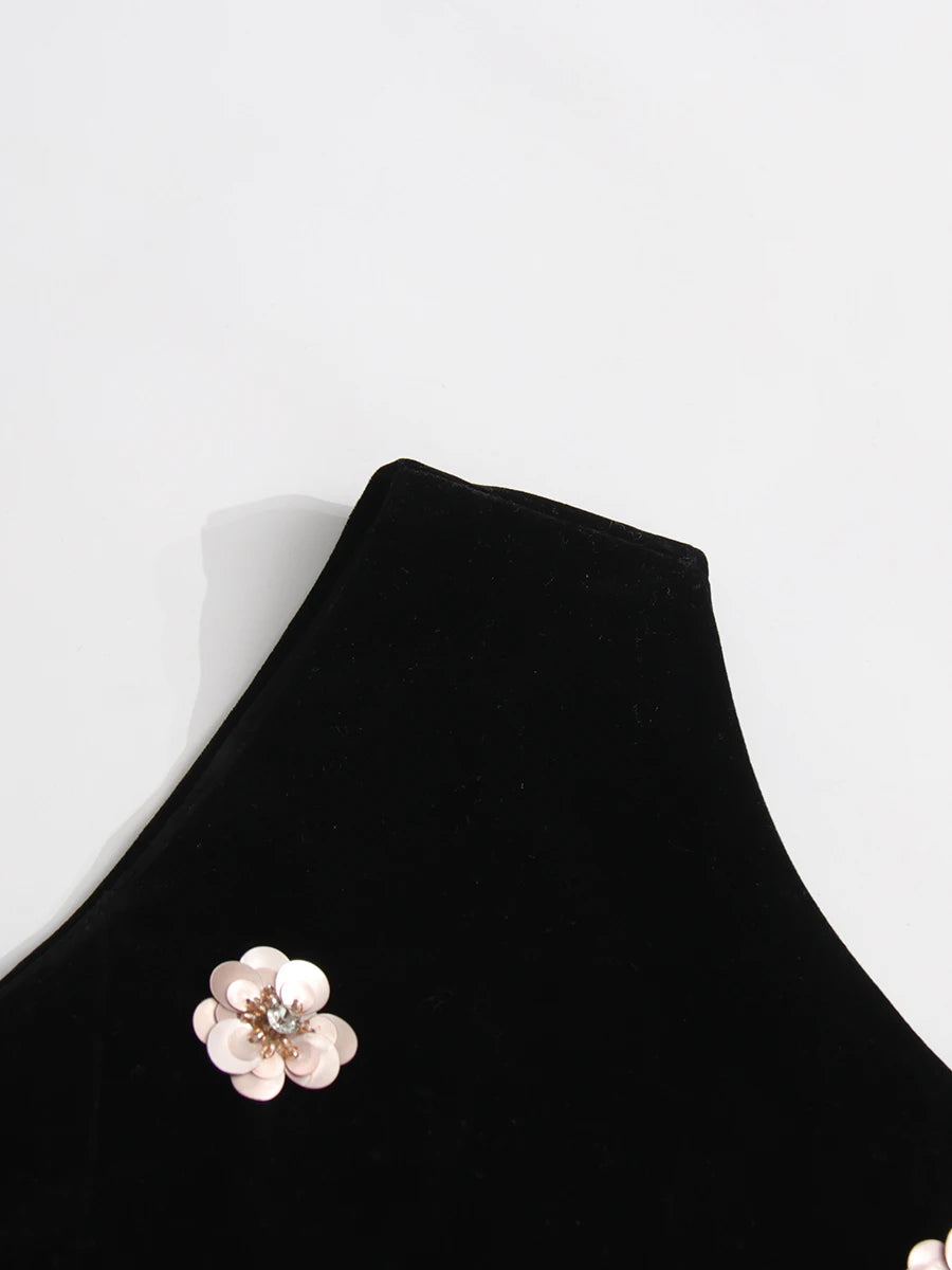 Women Round Neck Sleeveless Dress - Fashivon