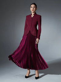 Women Patchwork Two Piece Set - Fashivon