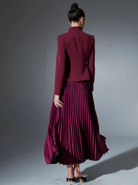 Women Patchwork Two Piece Set - Fashivon