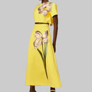 Two Piece Short Sleeves & Skirt Sets - Fashivon