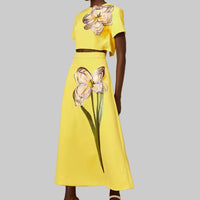 Two Piece Short Sleeves & Skirt Sets - Fashivon