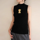 Women Turtleneck Sleeveless Top - Fashivon