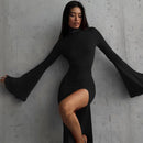 Maxi Long Sleeve Dress - Fashivon