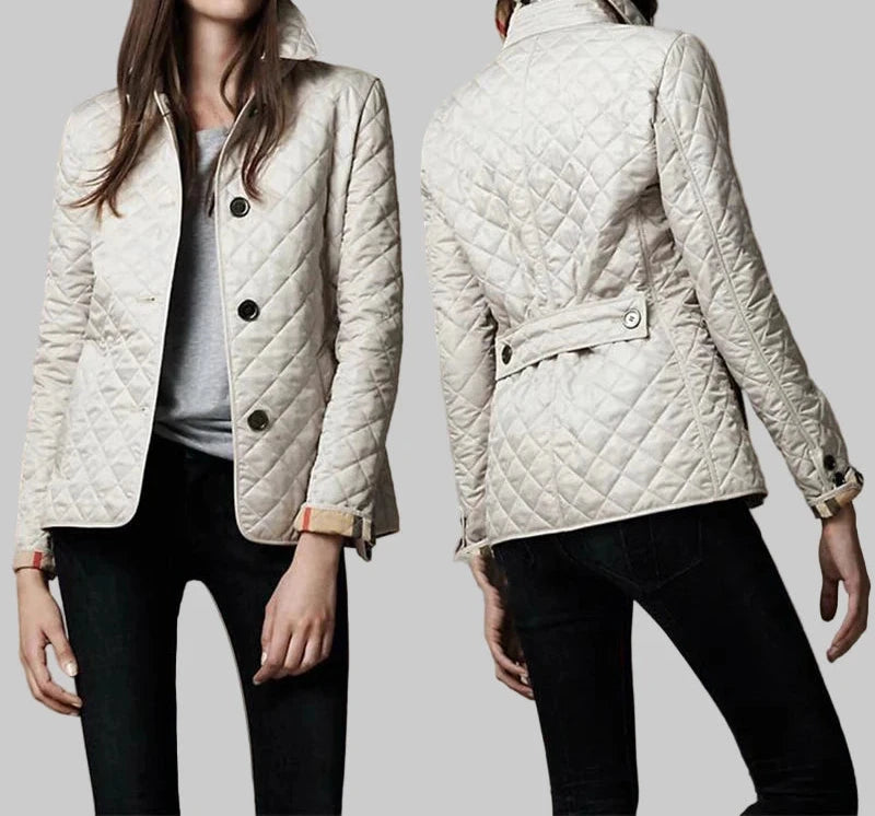 Outerwear Vintage Long Sleeved Slim Jackets