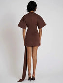 Short Sleeve Mini Dress Women - Fashivon
